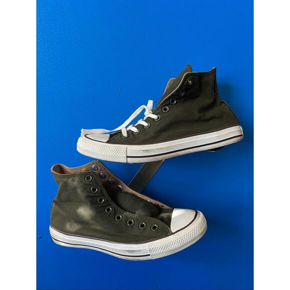 Converse Chuck Taylor All Star Hi Utility Green Men’s Sizes 08 Custom 162449F - Picture 2 of 6